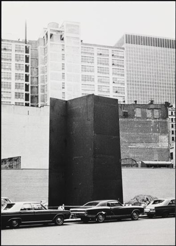 In 1980 Richard Serra provided an interesting contrast to the Con-Ed substation