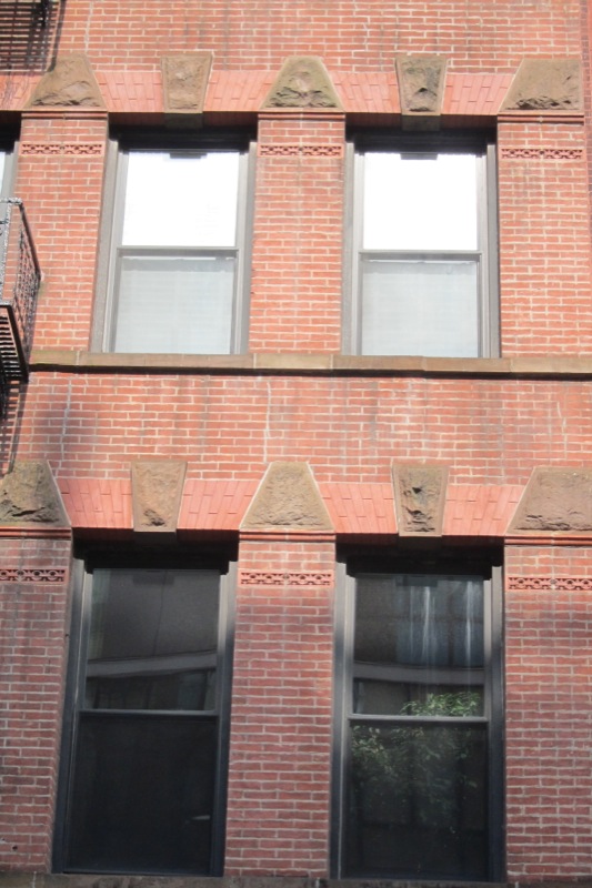 Detail, Greenwich St, west side, off Canal