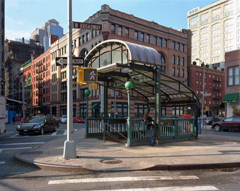 Finn Square has assets, like this new Parisian-inspired subway entrance